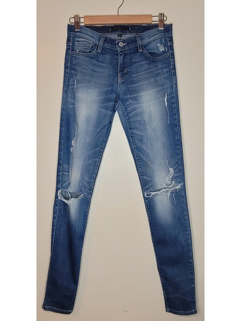 Flying Monkey Platinum Women's Distressed Skinny Jeans - 27